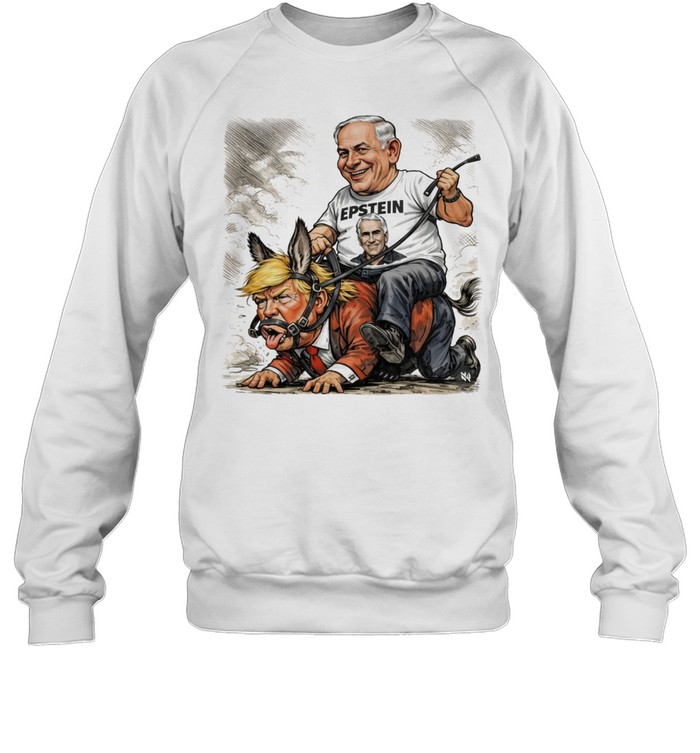 Trump Benjamin Netanyahu epstein Sweatshirt