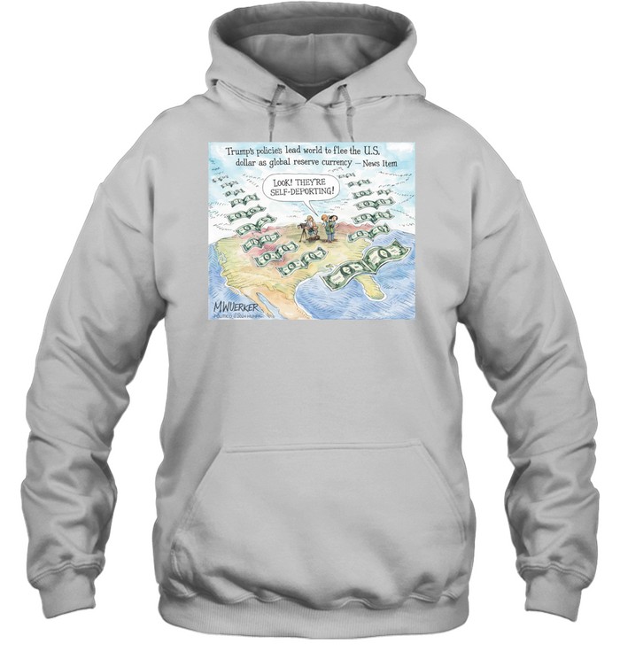 Trump’s policies lead world to flee the US dollar as global reserve currency Hoodie