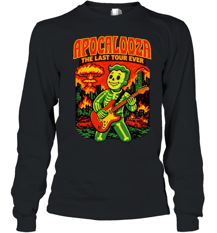 Vault Boy Apocalooza the last tour ever Long Sleeve Tee