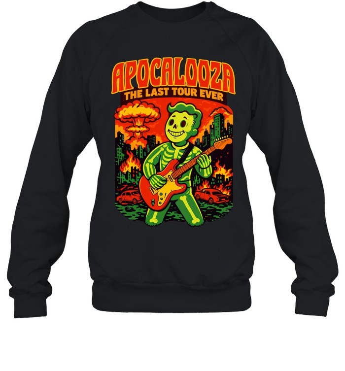 Vault Boy Apocalooza the last tour ever Sweatshirt
