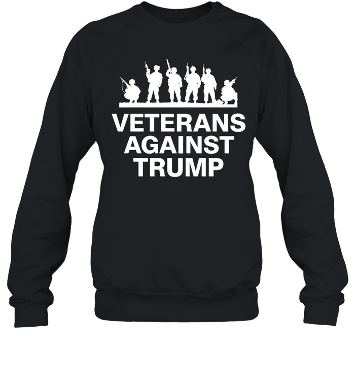 Veterans against Trump Sweatshirt