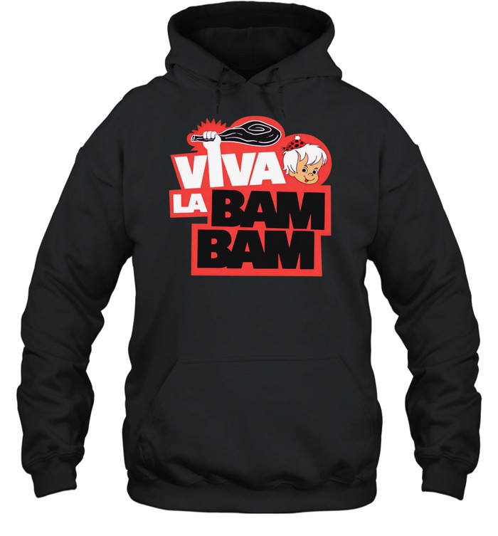 Viva La Bambam Bamm-Bamm Rubble Flintstones cartoon Hoodie