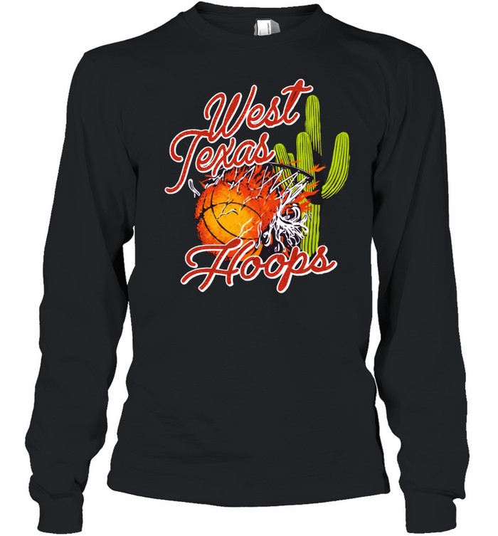 West Texas Hoops Long Sleeve Tee