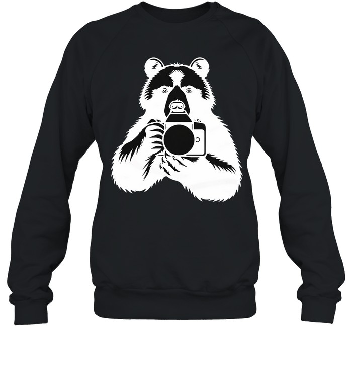Wild Scites Bear Photo Logo Sweatshirt