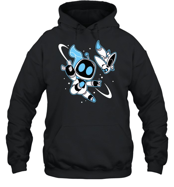 Astro Bot Bots In Space Hoodie