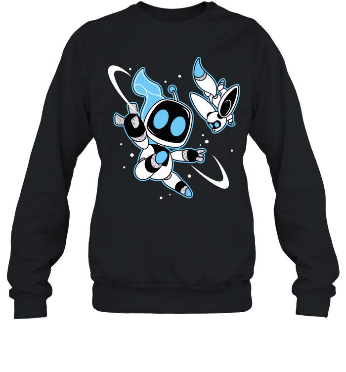 Astro Bot Bots In Space Sweatshirt