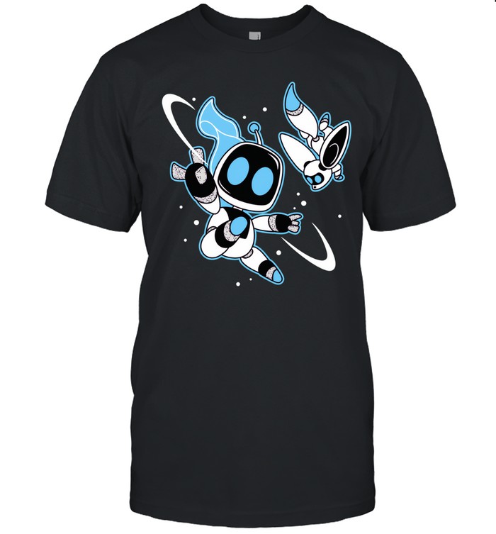 Astro Bot Bots In Space Unisex T-Shirt