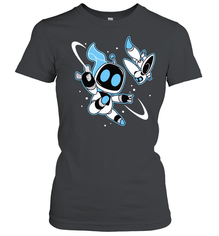 Astro Bot Bots In Space Women T-Shirt