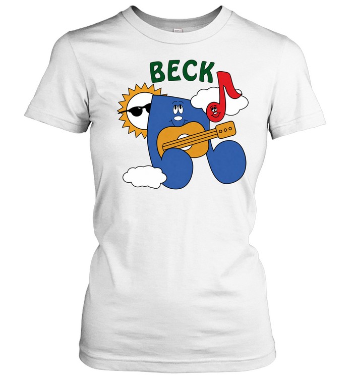 Beck Note Guitar Women T-Shirt