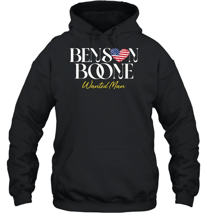 Benson Boone Wanted Man Tour 2026 Dates Hoodie
