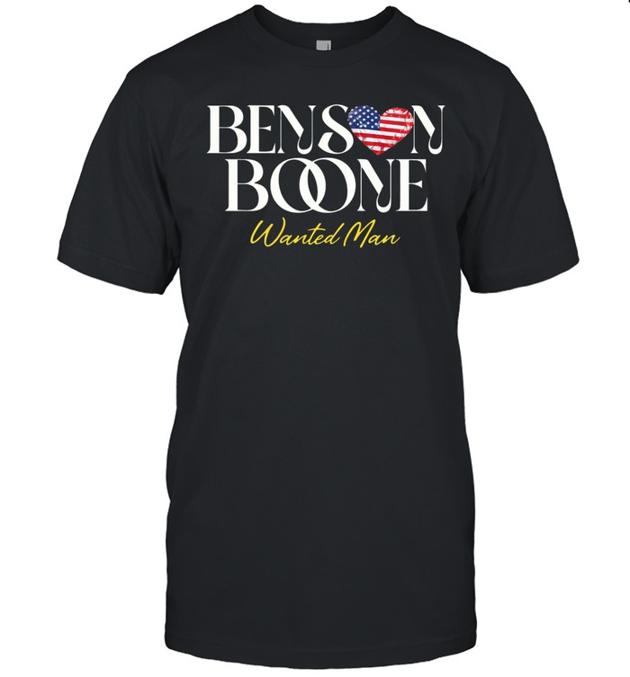 Benson Boone Wanted Man Tour 2026 Dates Unisex T-Shirt