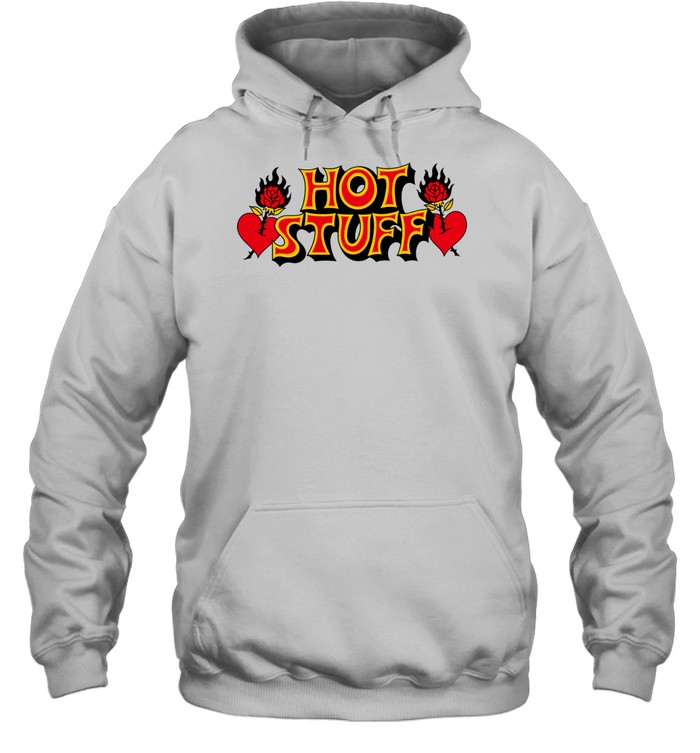 Big Bud Press Hot Stuff Rose Heart Hoodie