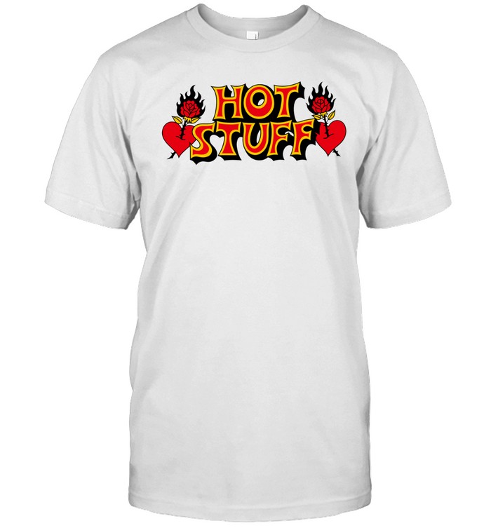 Big Bud Press Hot Stuff Rose Heart Unisex T-Shirt
