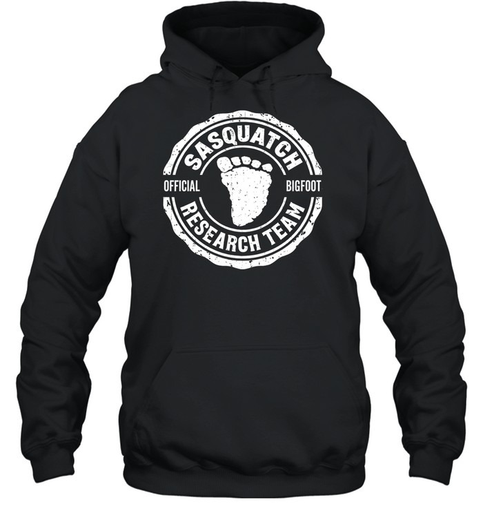 Bigfoot Sasquatch research team logo Hoodie