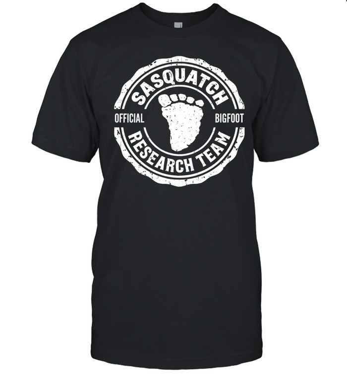 Bigfoot Sasquatch research team logo Unisex T-Shirt