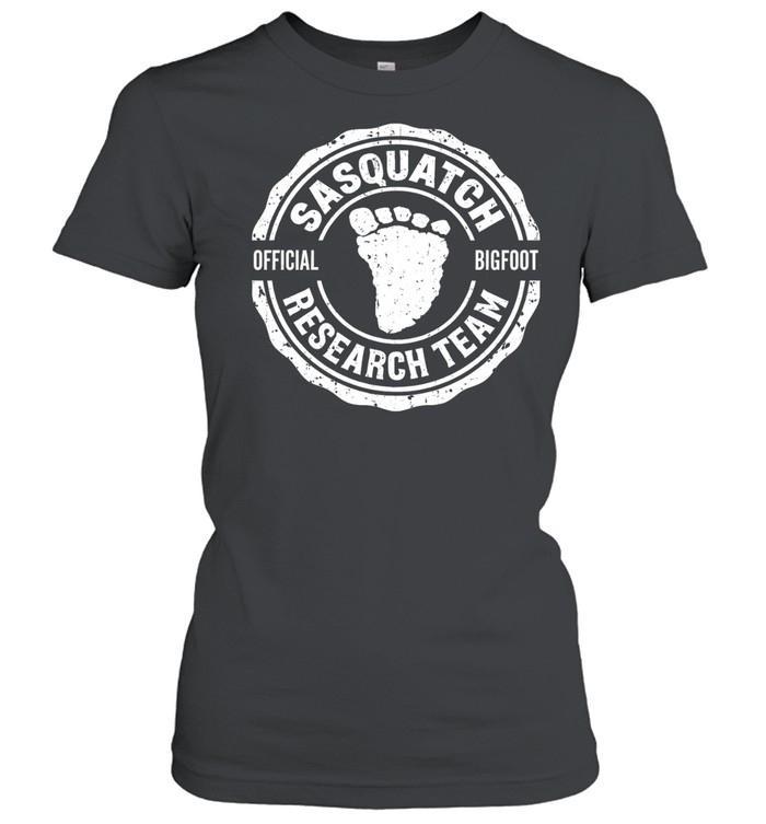 Bigfoot Sasquatch research team logo Women T-Shirt