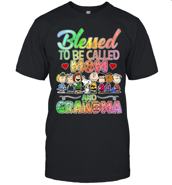 Blessed To Be Called Mom And Grandma Unisex T-Shirt