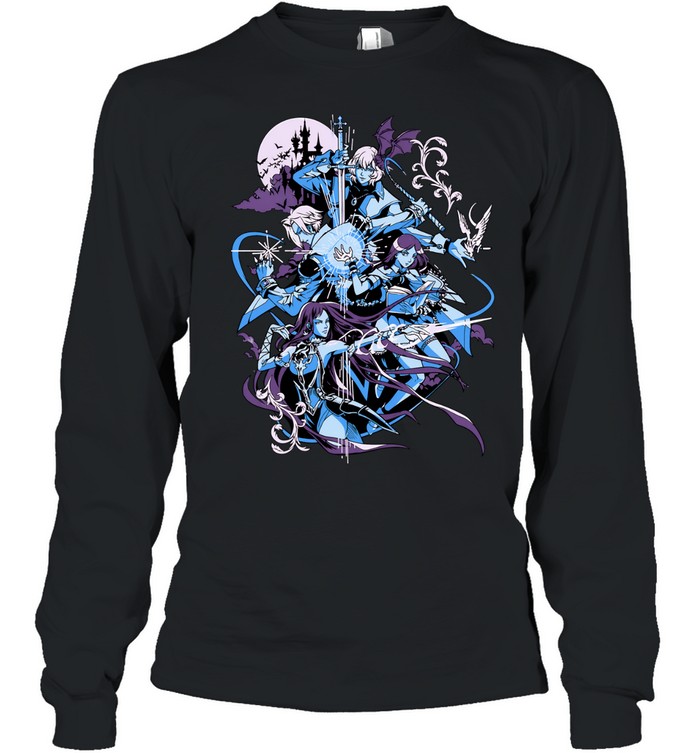 Castlevania Dominus Stars Long Sleeve Tee