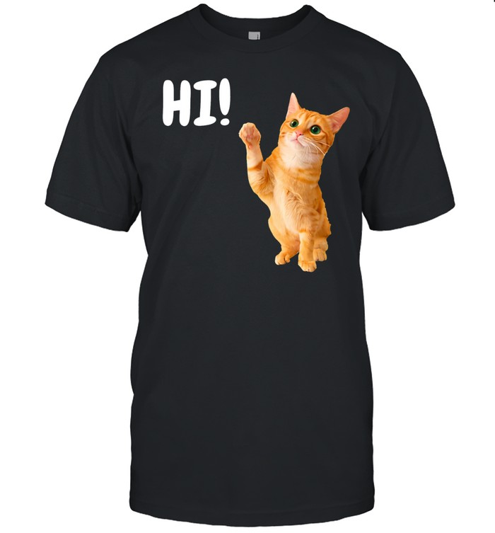Cat dandy says hi Unisex T-Shirt