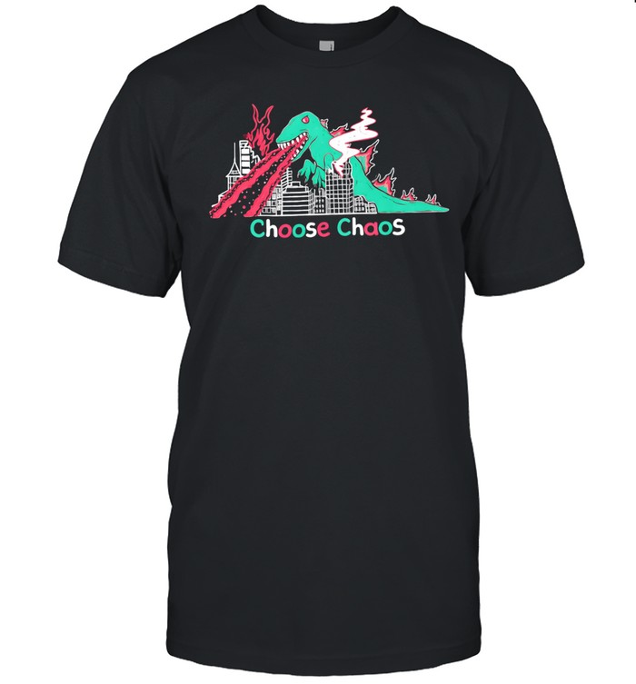 Choose Chaos Dinosaur Unisex T-Shirt