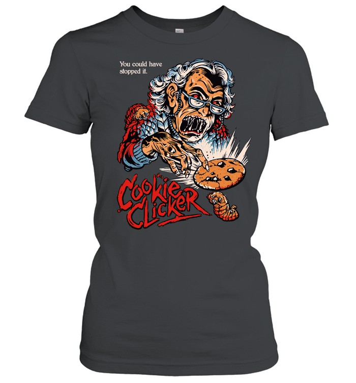 Cookie Clicker Displeased Grandma You Could Have Stopped It Women T-Shirt