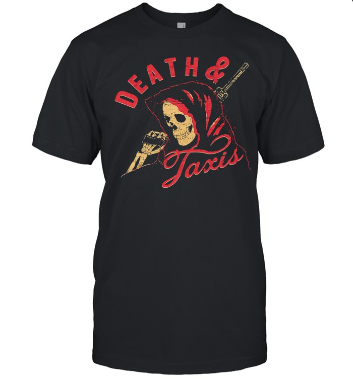 Death And Taxes Skull Unisex T-Shirt