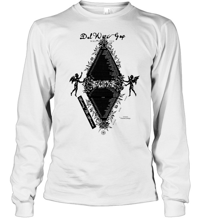 Delwatergap Warsaw Hannah Jadagu World Tour 2026 Long Sleeve Tee