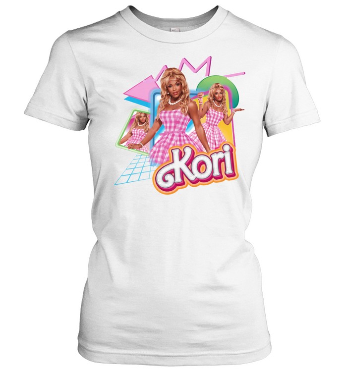 Drag Queen Kori King Black Barbie Tour Women T-Shirt