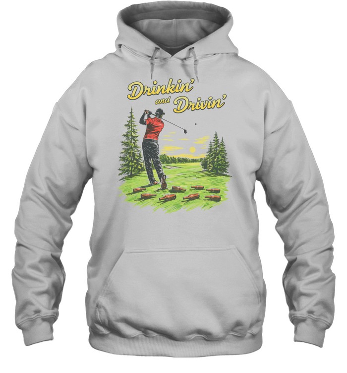 Drinkin’ And Drivin’ Golf Beers Hoodie