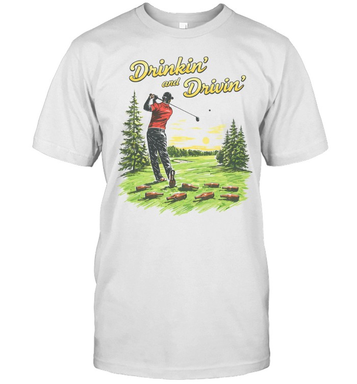 Drinkin’ And Drivin’ Golf Beers Unisex T-Shirt