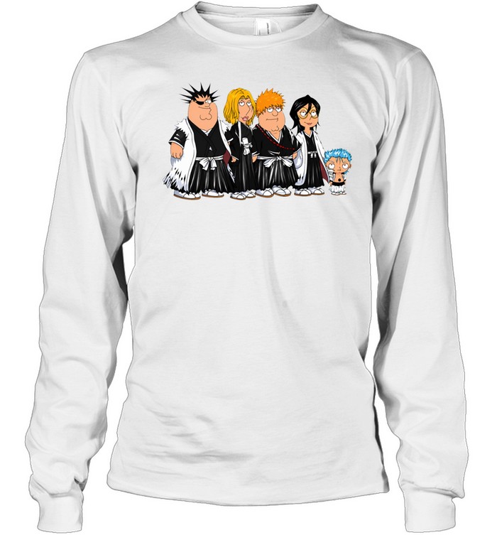 Family Guy X Bleach Soul Reapers Long Sleeve Tee