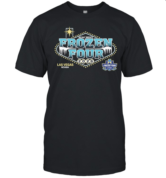 Frozen Four 2026 Men’s Hockey Vegas logo Unisex T-Shirt