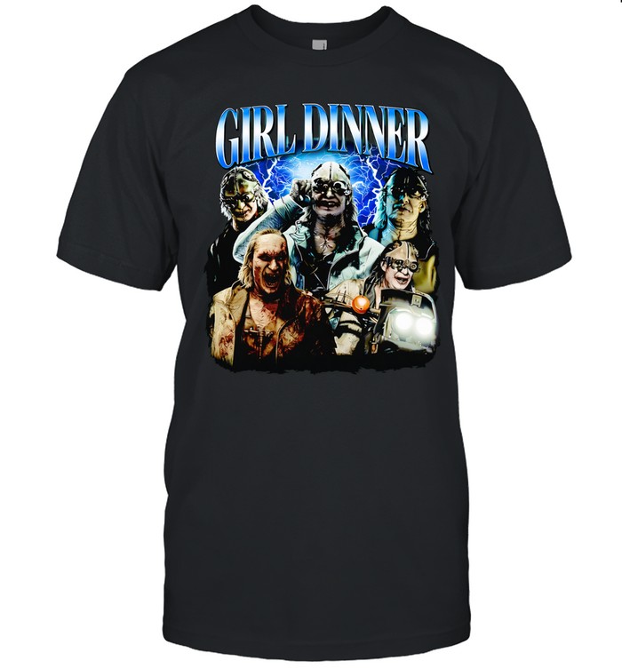 Girl Dinner horror lightning Unisex T-Shirt