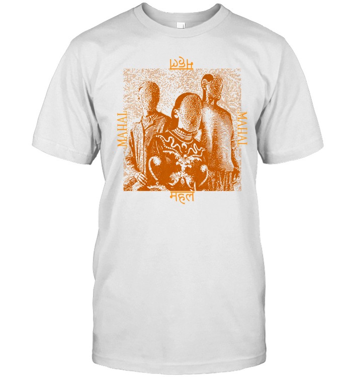 Glass Beams Mahal Khaki Unisex T-Shirt