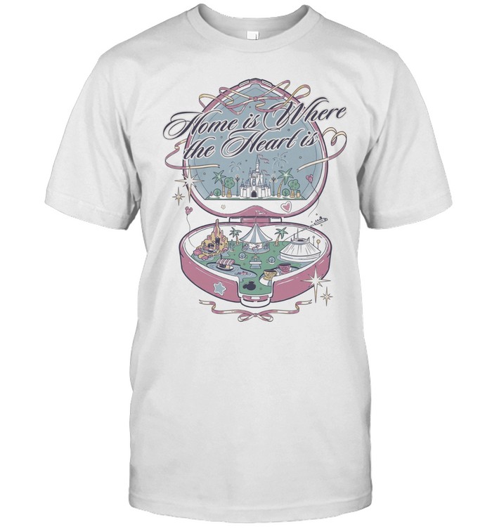 Home Is Where The Heart Is Disney Castle Unisex T-Shirt