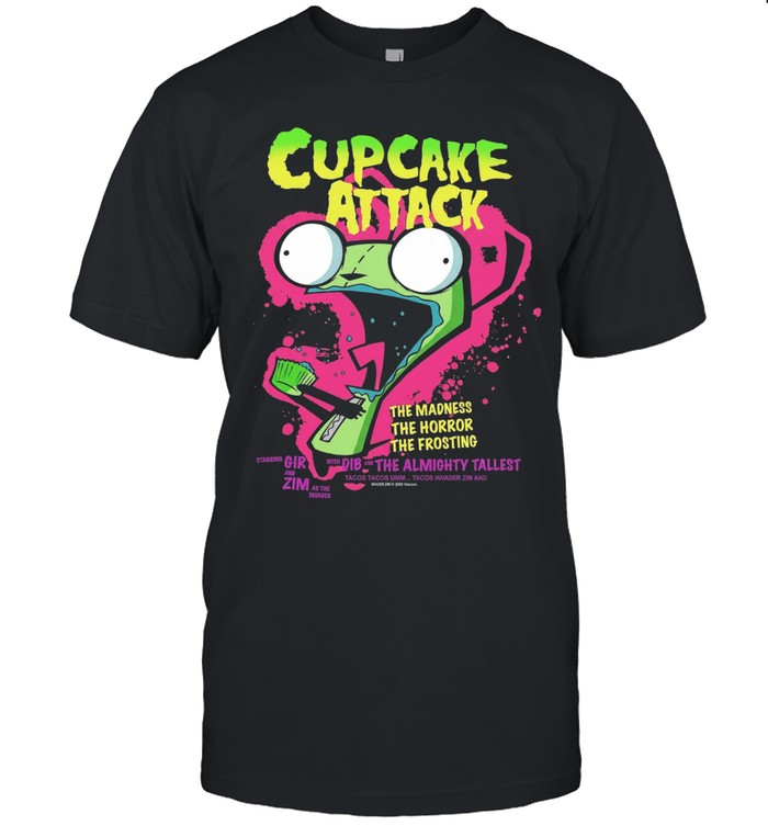 Invader Zim Cupcake Attack the madness the horror the frosting Unisex T-Shirt