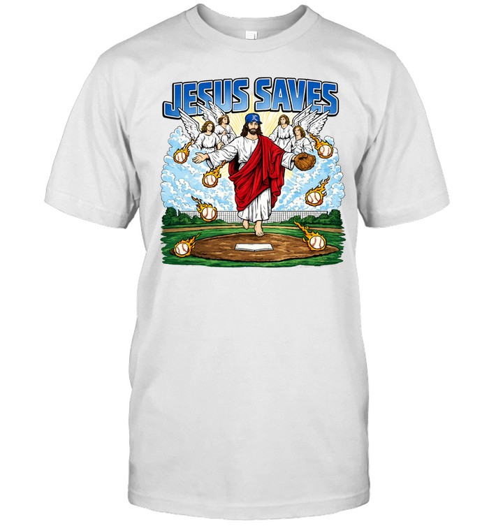 Jesus Saves The Baseball Unisex T-Shirt