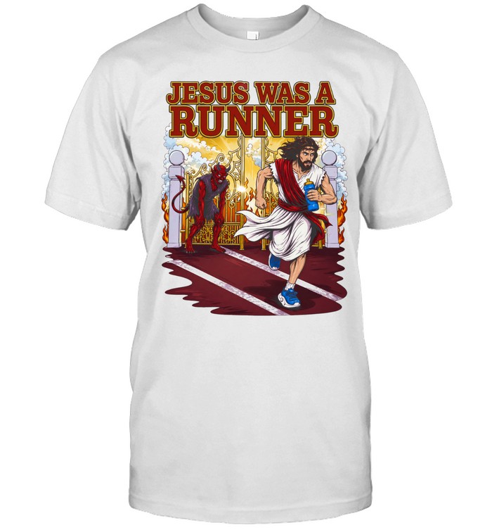Jesus Was A Runner Unisex T-Shirt