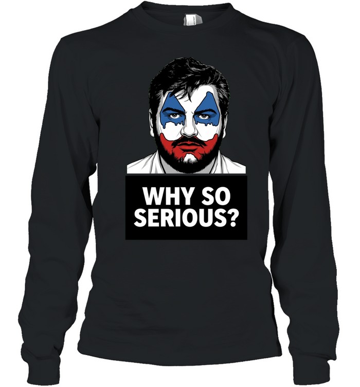 John Wayne Gacy Why So Serious Long Sleeve Tee