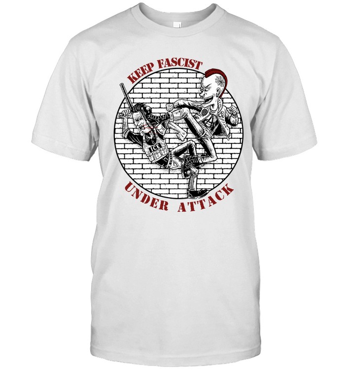 Keep fascist under attack Unisex T-Shirt