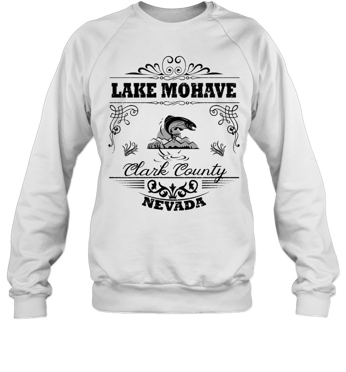 Lake Mohave Nevada Retro Desert Escape Sweatshirt