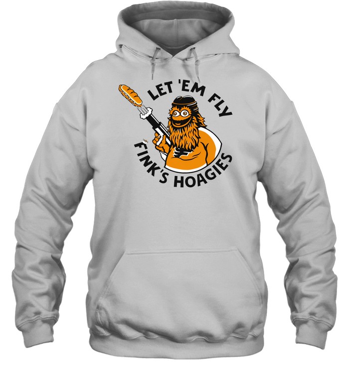 Let ’em fly fink’s hoagies Philadelphia Flyers Hoodie