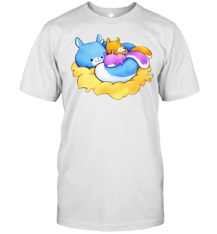Ma squirrel with kids relaxed Unisex T-Shirt