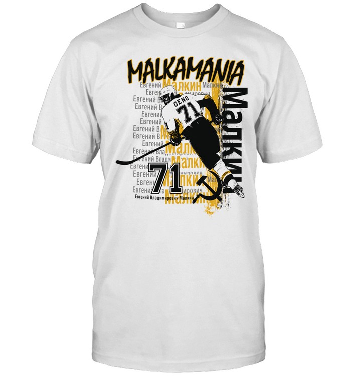 Malkamania Evgeni Malkin Pittsburgh Penguins hockey Unisex T-Shirt