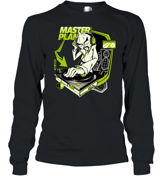 Master Plan Records Long Sleeve Tee
