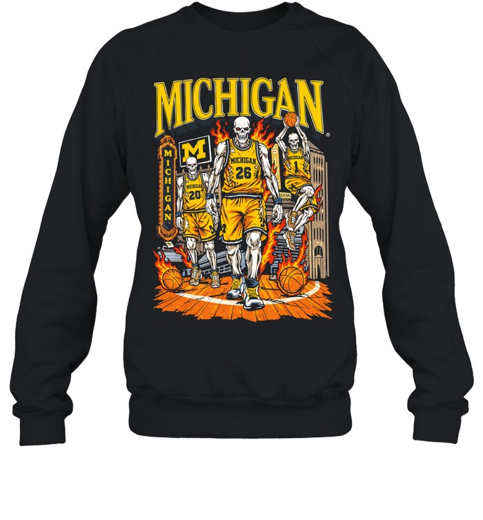 Michigan Wolverines x Sana Detroit Skelly Sweatshirt