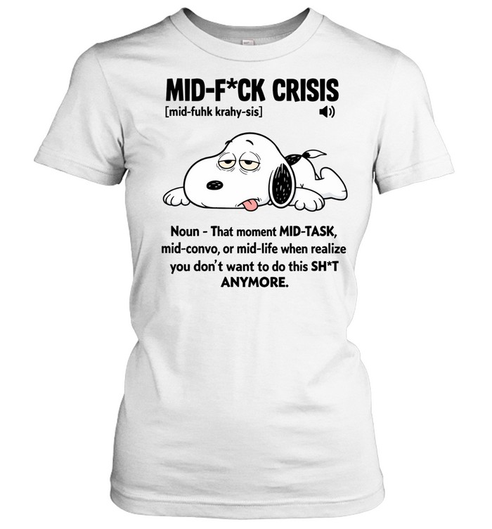 Mid Fuck Crisis Mid-Fuhk Krahys Women T-Shirt