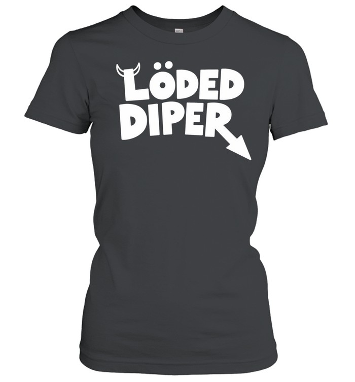 Mile End Kicks Grace Pine Loded Diper Women T-Shirt