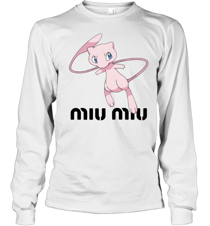 Miu Miu Pokemon Mew Long Sleeve Tee