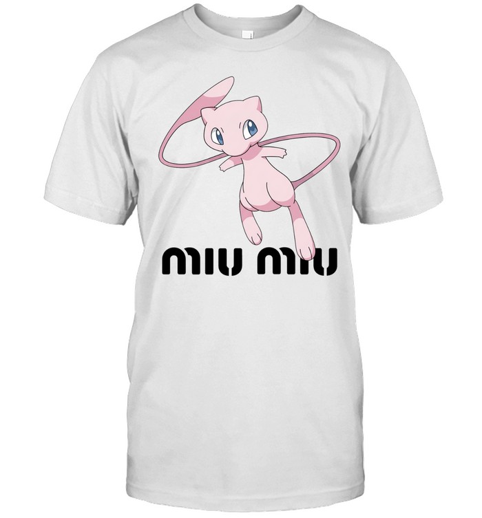 Miu Miu Pokemon Mew Unisex T-Shirt